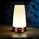 image 2 of Auraglow Wireless PIR Motion Sensor Hallway Night Light | White | Brass/Copper