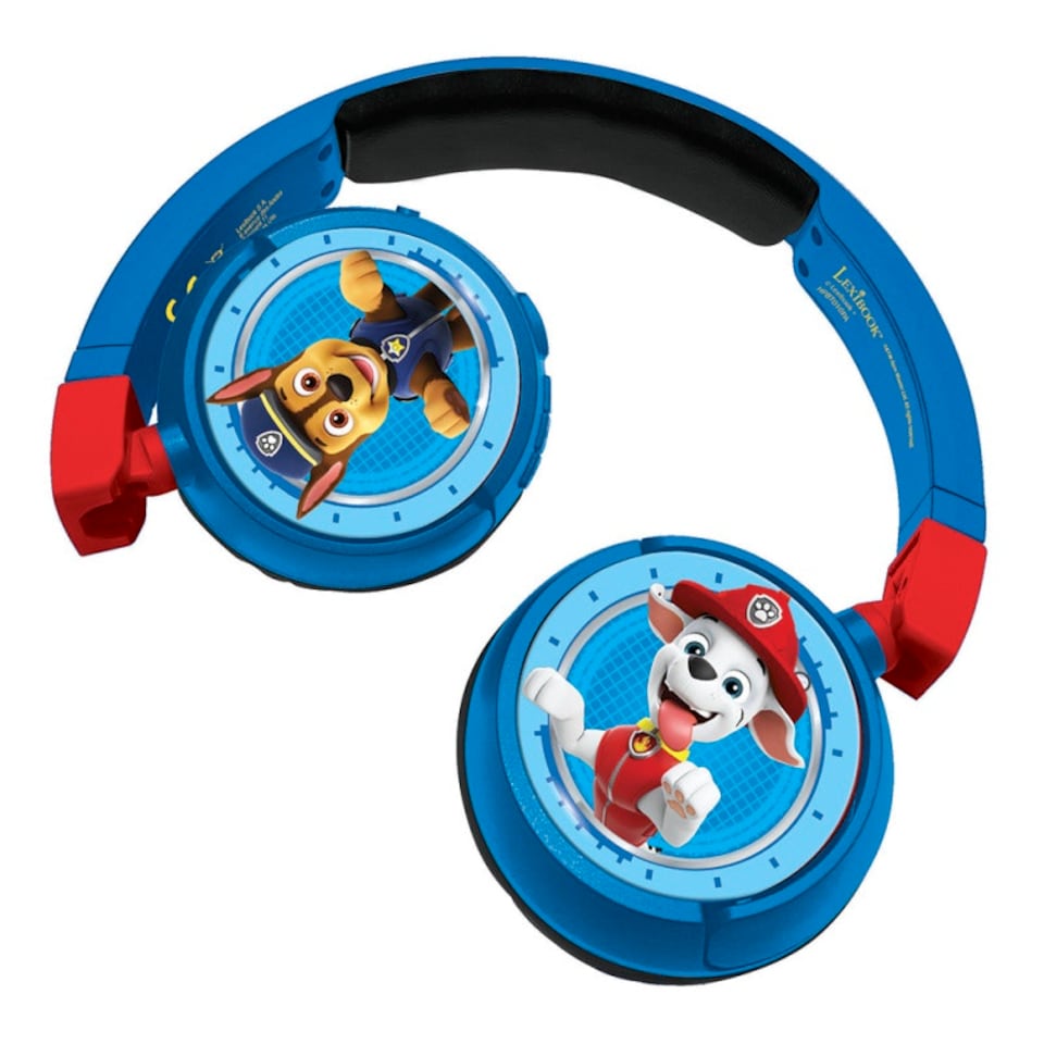 image 1 of Lexibook HPBT010PA Paw Patrol Bluetooth & Wired Foldable Headphones