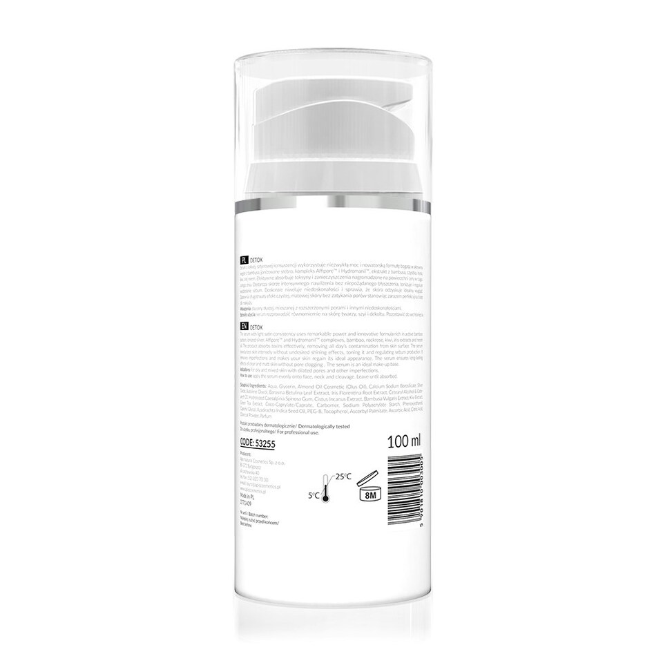 image 1 of Apis Professional Detoxifying Face Serum with Carbon Bamboo and Ionized Silver 100ml
