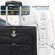 image 9 of Flight Knight Lightweight 4 Wheel 800D Soft Case Quilted Suitcase Cabin Carry On Hand Luggage Approved for easyJet & BA Maximum Size Overhead Carry On Blue | Navy | Cabin Bag