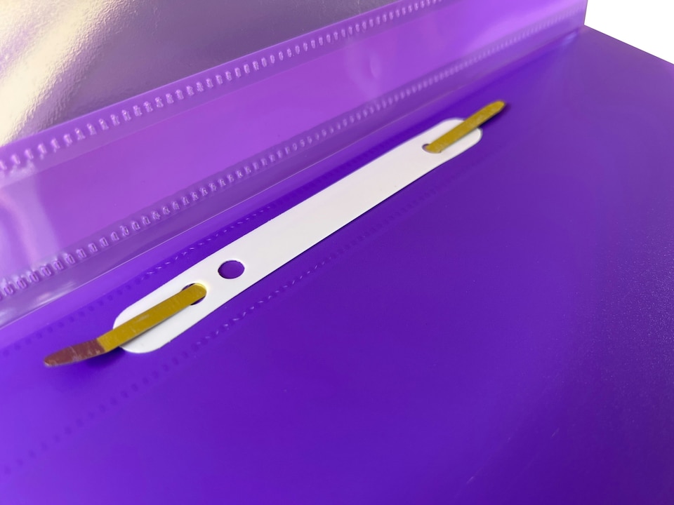 image 1 of Pack of 12 Purple A4 Project Folders by Janrax