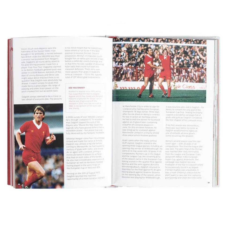 image 1 of Liverpool FC Magnificent Number 7s Book - White/Red/Yellow - One Size