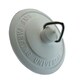 image 3 of Oracstar Rubber Basin Plug - White - One Size