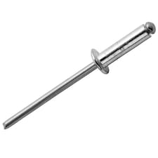 Rapid Automotive Rivets 4 X 12mm Steel Blister Of 50 - Multi Colour - 4 x 12mm
