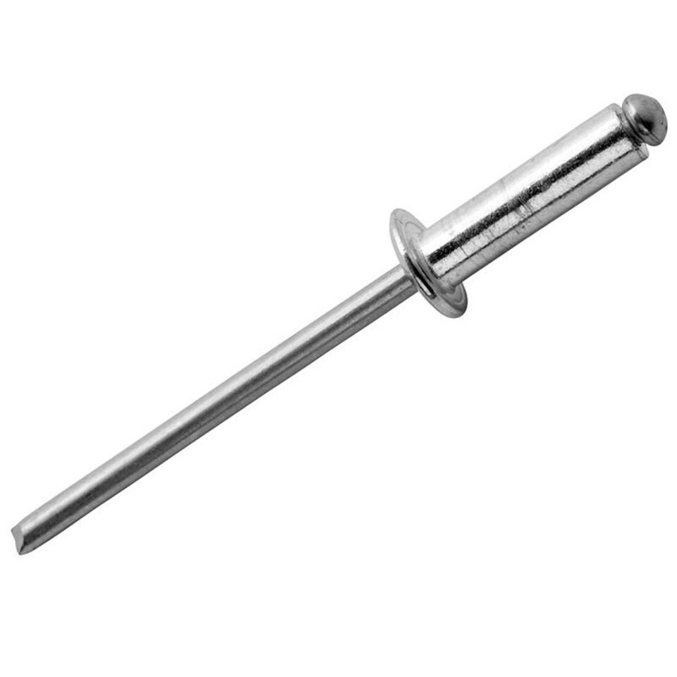 Rapid Automotive Rivets 4 X 12mm Steel Blister Of 50 - Multi Colour - 4 x 12mm