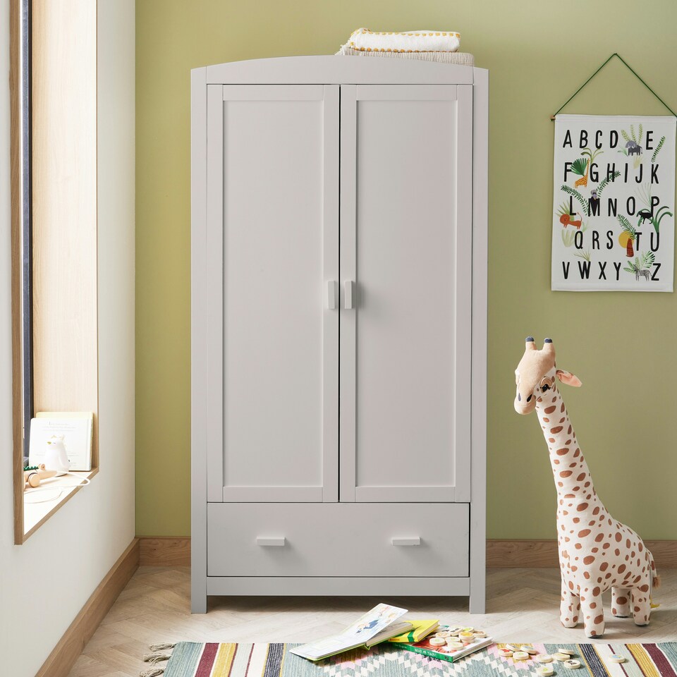 image 1 of Babymore Universal Wardrobe - Grey Grey