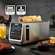 image 2 of GEEPAS 5-in-1 DIGITAL 4 Slice Long Slot Toaster | 1450W Silver | Silver