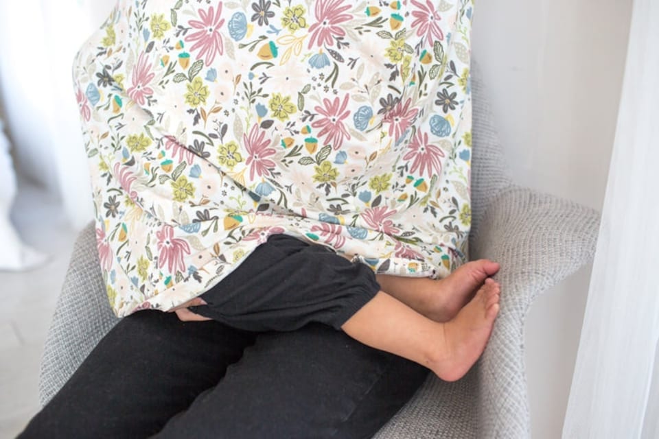 image 1 of Copper Pearl Nursing & Car Seat Cover Olive