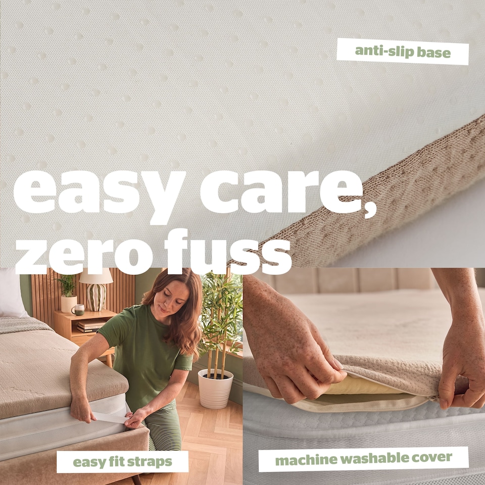 image 1 of Silentnight Bamboo Mattress Topper