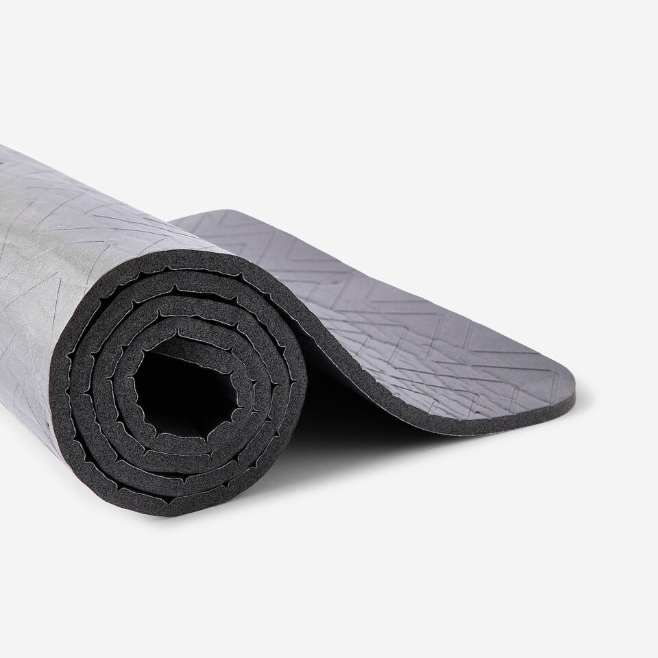 image 1 of Decathlon 10 mm Durable Fitness Mat - Dark Grey