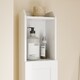 image 7 of SoBuy FRG177-II-W Bathroom Storage Cabinet with 3 Adjustabel Shelves