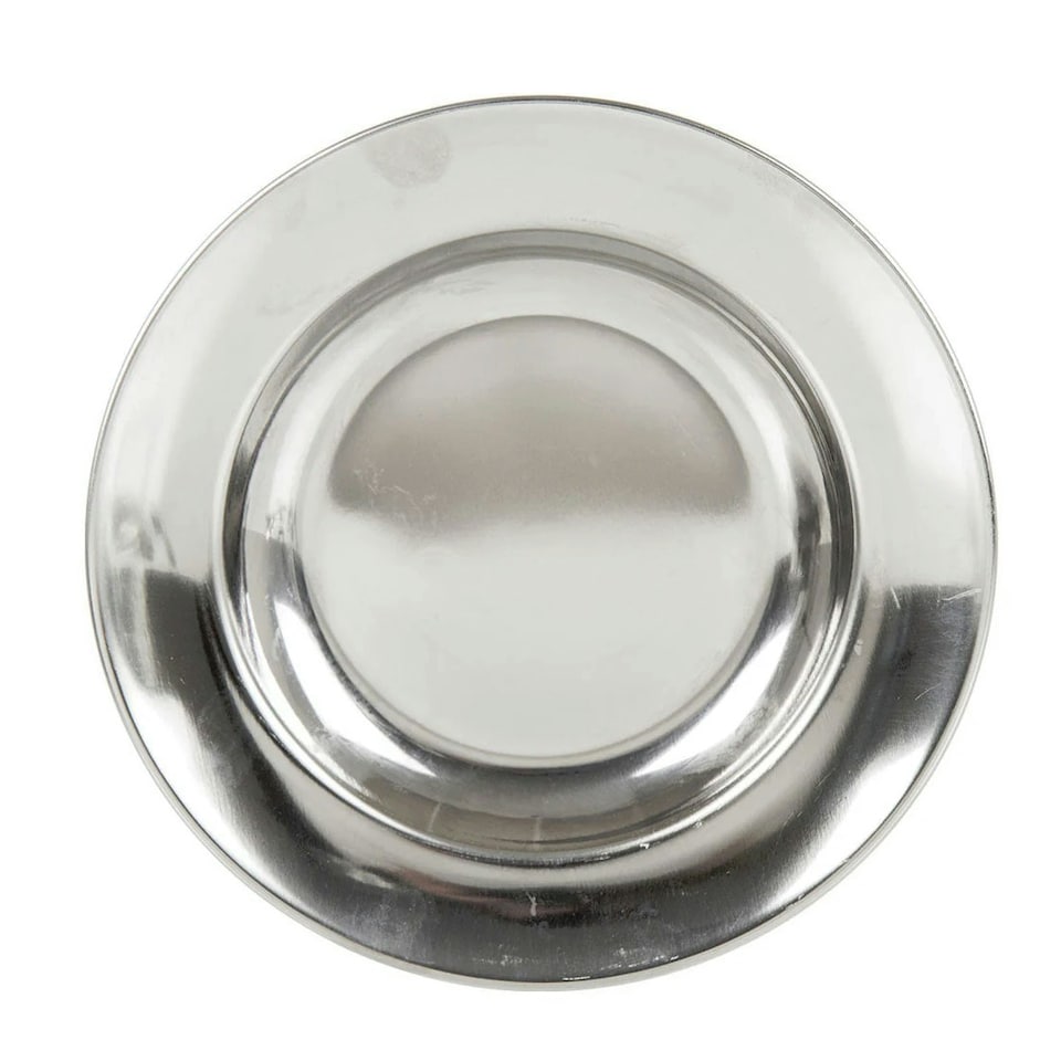 Lifeventure Stainless Steel Camping Plate