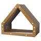 image 1 of Skylos Cat Scratching Board House Corrugated Cardboard Scratcher Indoor