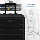 image 9 of 55x40x20cm Ryanair (Priority) TUI, Carry on Cabin Suitcase Hard Shell Approved for 60+ Airlines Pink | Rose | Cabin Bag