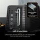 image 5 of Tower T20083BLK Saturn 2 Slice Toaster Black