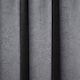 image 3 of Fusion Galaxy Pencil Pleat Curtains Charcoal