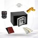 image 4 of Secure Digital Steel Safe High Security Electronic Home Office Money Safety Box, Black