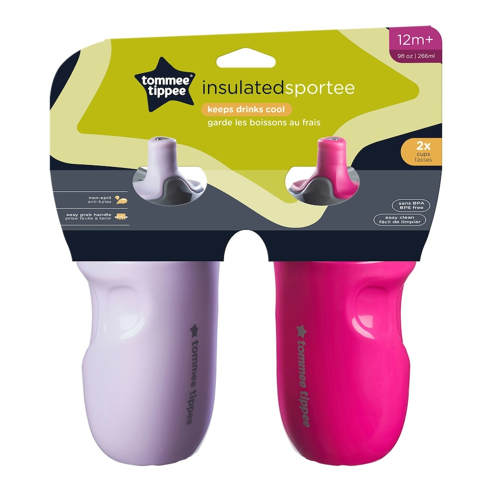 image 1 of Tommee Tippee Insulated Sportee Water Bottle for Toddlers