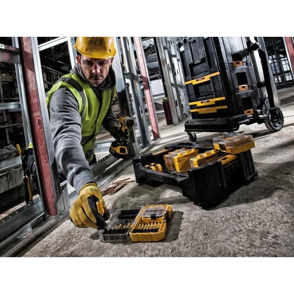 image 1 of Dewalt Power Tools Tstak Caddy - Multi Colour - One Size Multi