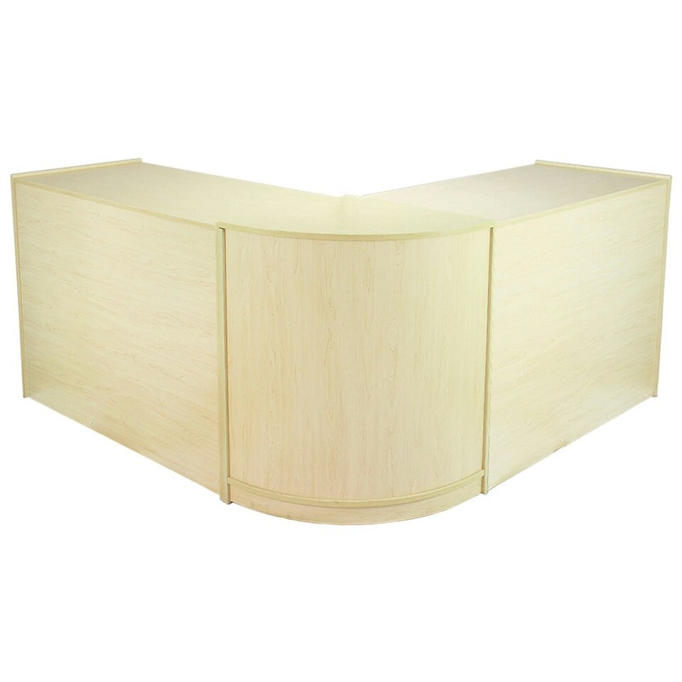 image 1 of Zodiac Maple Shop Counter & Retail Display Set Brown