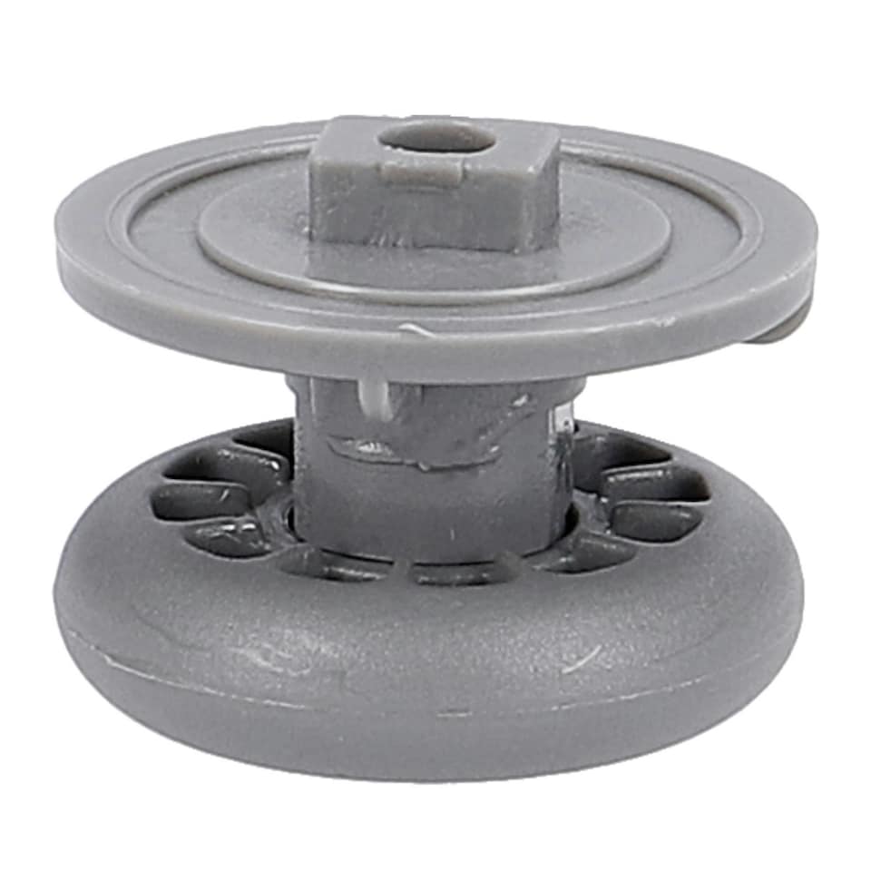 image 1 of SPARES2GO Guide Support Rail Basket Wheel for Kenwood Dishwasher KDW45 KDW60 KID45 KID45 KID60