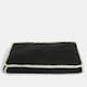 image 5 of OHS Sherpa Bind Rectangular Soft Plump Plush Cosy Pet Dog Cat Crate Cushion Bed Mat Multi | Black and Cream | M