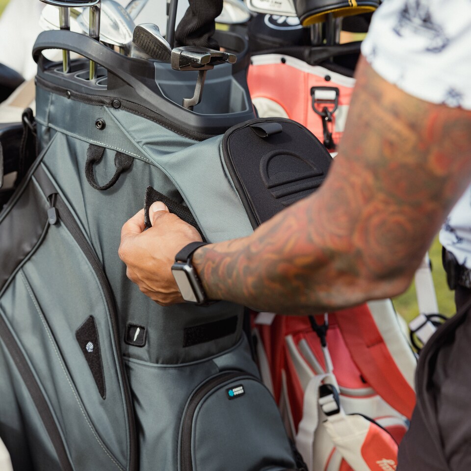 image 1 of Big Rig Golf Bag - Midnight Green