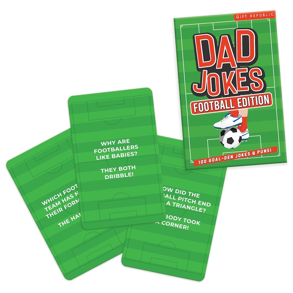 image 1 of Gift Republic Dad Jokes: Football Edition