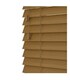 image 1 of 80cm Truffle Faux Wood Venetian Blinds with String (120cm Drop) | Brown | Brown