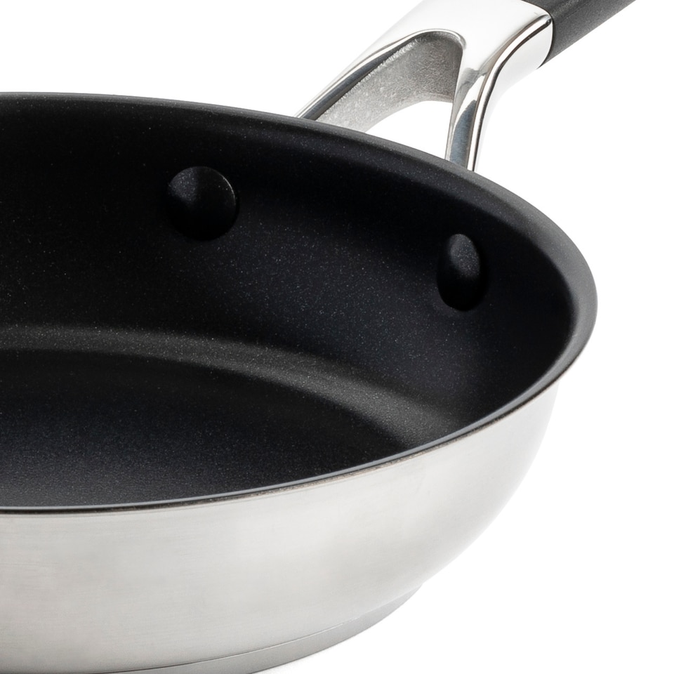 image 1 of KitchenAid Stainless Steel Set, 24 & 28cm Frypans + 14, 16 & 20cm Saucepans