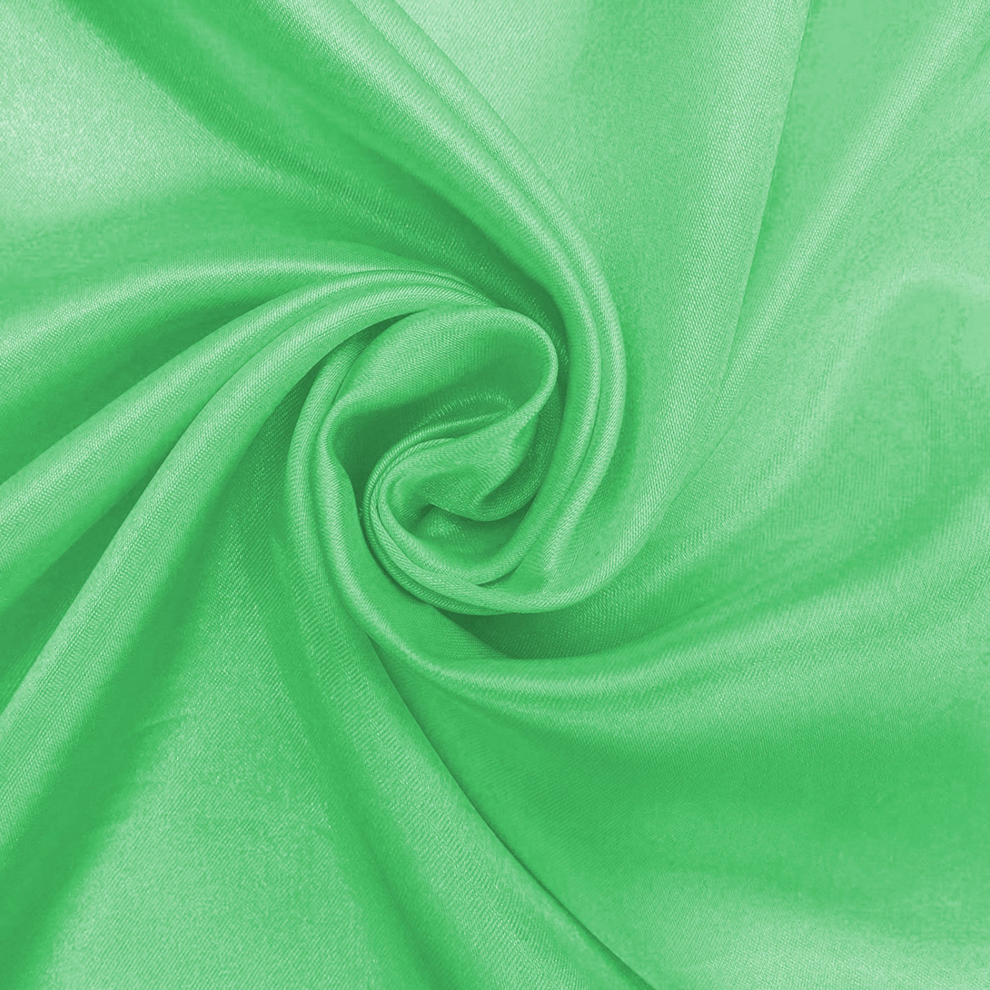 Neel Blue Ice Silk Fabric for Overlay Backdrop, Curtain Swag, Event Decor, 10 Metres in Green