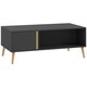 image 1 of HOMCOM Coffee Table Modern Centre Table with Storage Rectangular Grey Grey