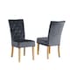 image 1 of Pienza Velvet Dining Chairs - Set of 2