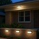 image 3 of CGC SONNY Black Opal Oval Outdoor Wall Light Bulkhead 12W Black