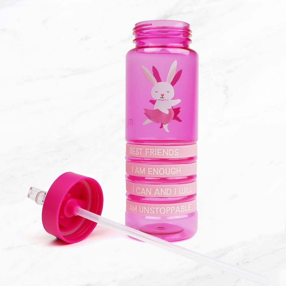image 1 of Myga Kids' Positivity Band Water Bottles - Rabbit