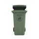 image 1 of Charles Bentley 240 Litre Green Wheelie Bin - Weatherproof and durable