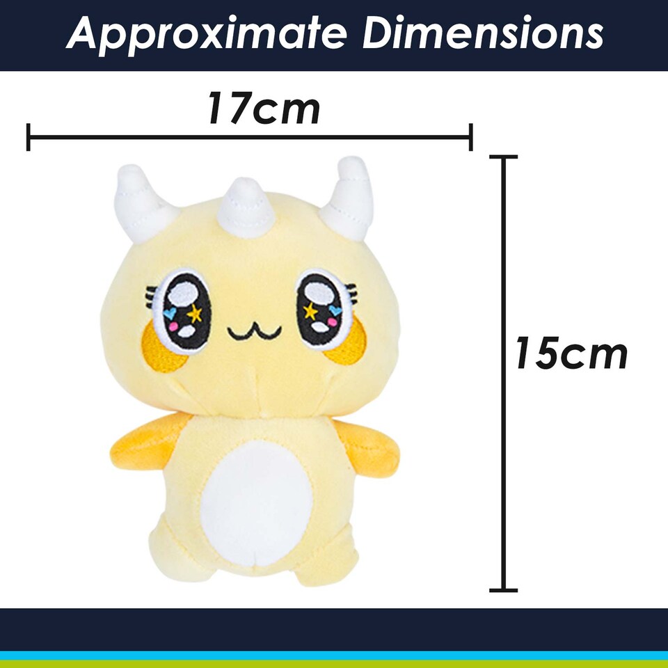 image 1 of vfm-estore Naru Naru 15cm Soft Plush Toy - Cute Huggable Stuffed Animal