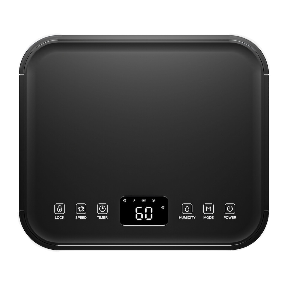 image 1 of Pro Breeze OmniDry 12L Quiet Dehumidifier with Max Extraction - Black