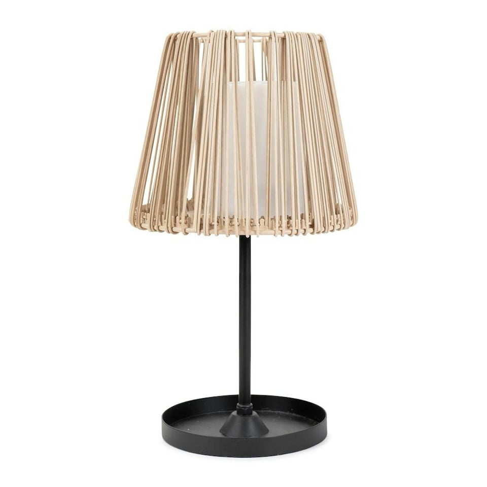 image 1 of ValueLights Brown Outdoor Table Lamp