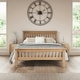 image 2 of Pitlochry Solid Wooden Oak Shaker Style Bed Frame (Double)