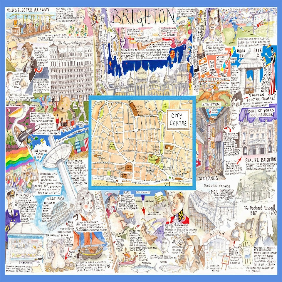 image 1 of Tim Bulmer Brighton 1000 Piece Jigsaw Puzzle