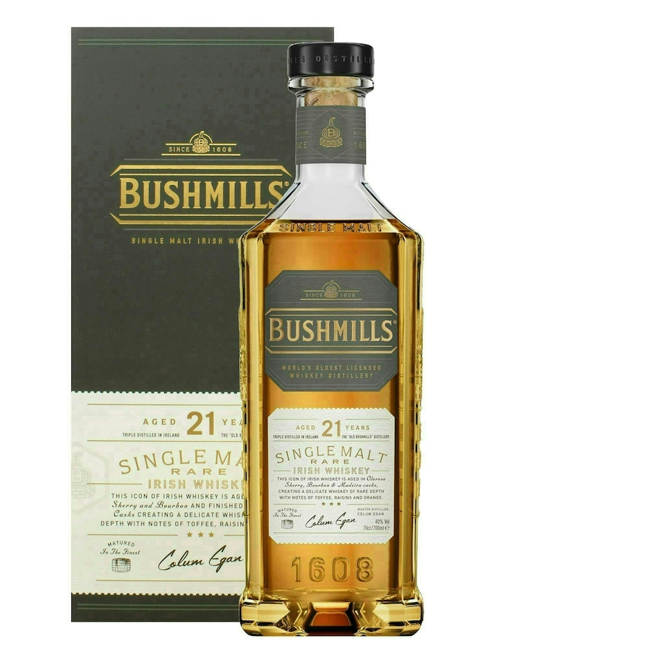 image 1 of Bushmills 21 Years Whiskey