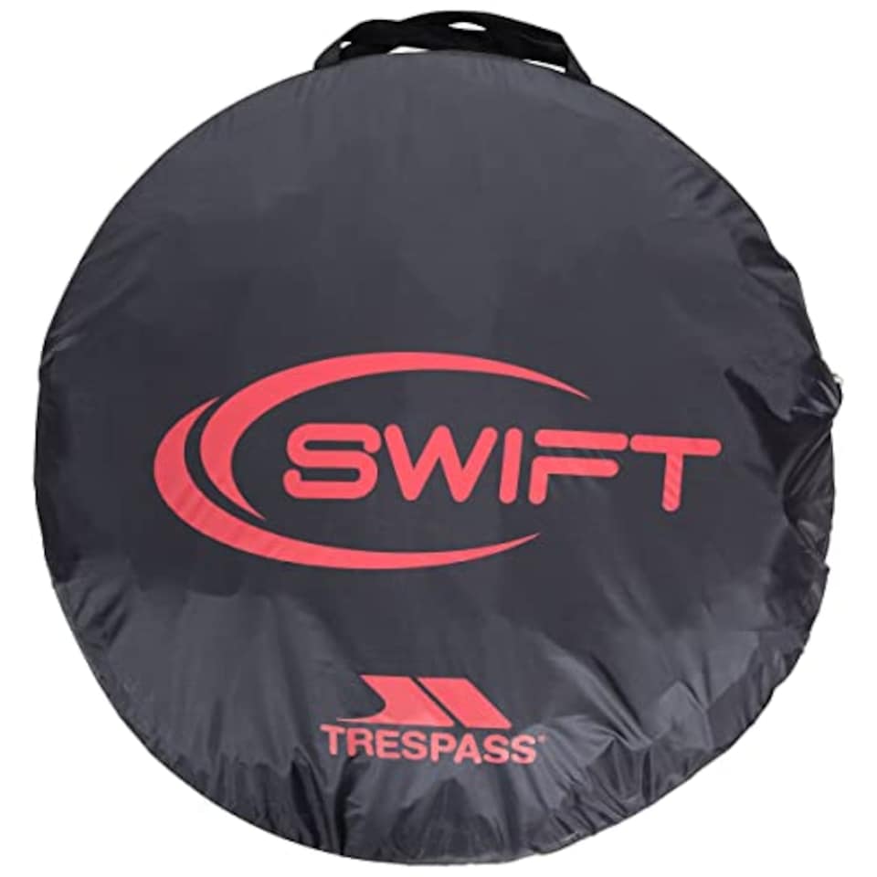 image 1 of Trespass 2 Man Pop Up Tent Waterproof 2 Person Tent Taped Seams 245X145X100cm For Camping Hiking Festival With Carry Bag Swift