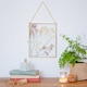 image 3 of Dia Gold Recycled Glass Hanging Photo Frame
