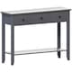 image 9 of Vida Designs Windsor 3 Drawer Console Table With Shelf, Grey