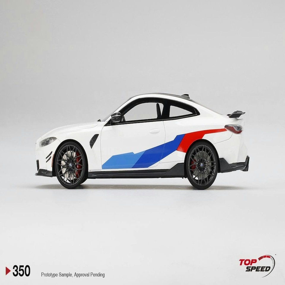 image 1 of BMW M4 M-Performance G82 Alpine White 1:18 Scale TSM TS0350