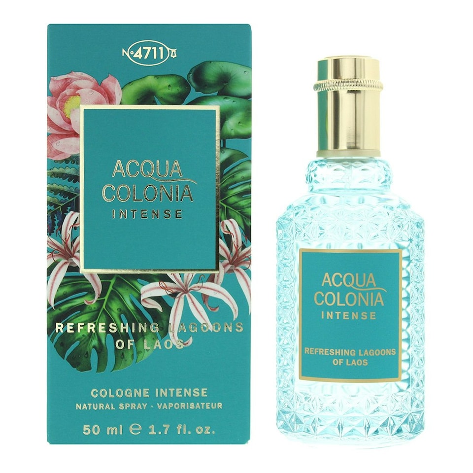 image 1 of Mäurer & Wirtz 4711 Acqua Colonia Intense Refreshing Lagoons of Laos Eau de Cologne 50ml Spray