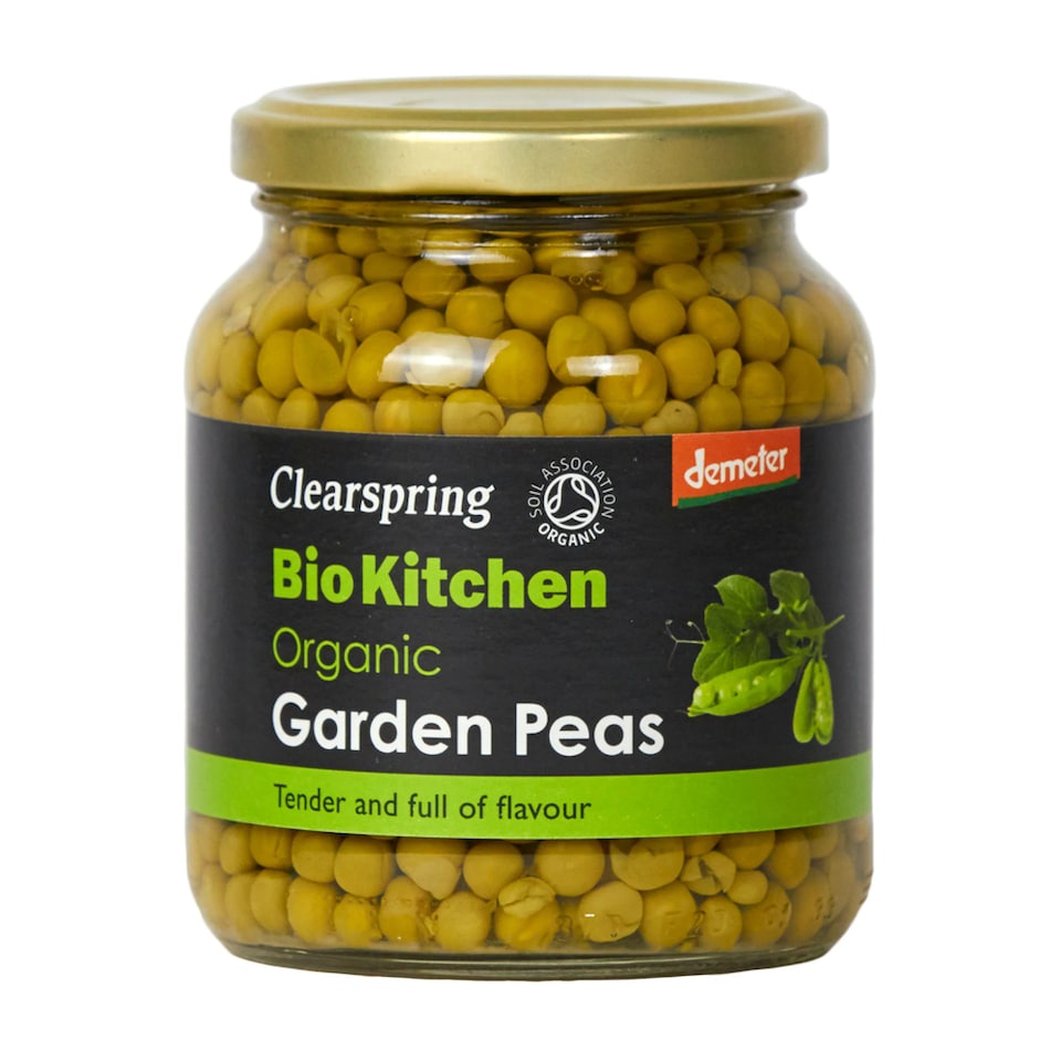 Organic Demeter Garden Peas 350g (Clearspring) | Multi