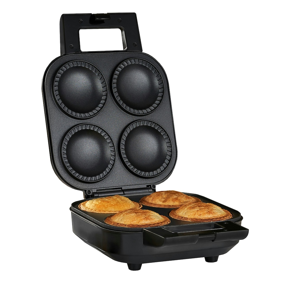 image 1 of Cooks Professional 4 Pie Maker Deep Fill Machine with Handy Cutter Included