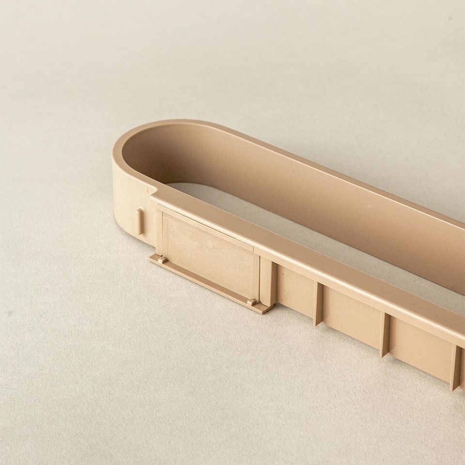 image 1 of COSMIC Towel ring 40cm, Wall Mounted Sand grey, Compatible with ALIFE Collection